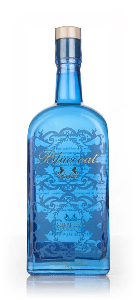 Bluecoat American Dry Gin blue bottle