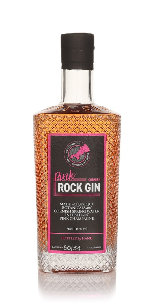 Pink Cornish Rock Gin 70cl bottle