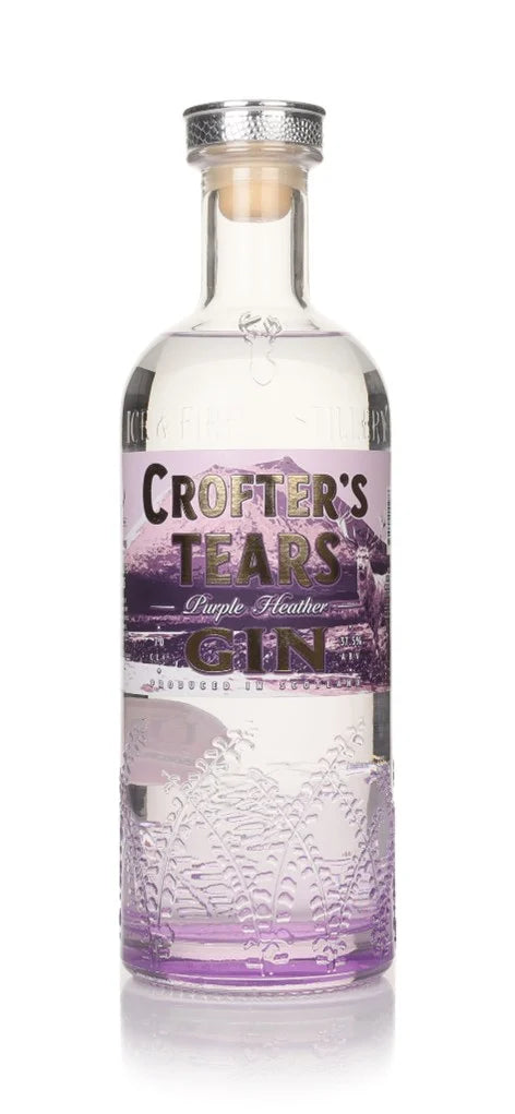 Crofter's Tears Purple Heather Gin bottle