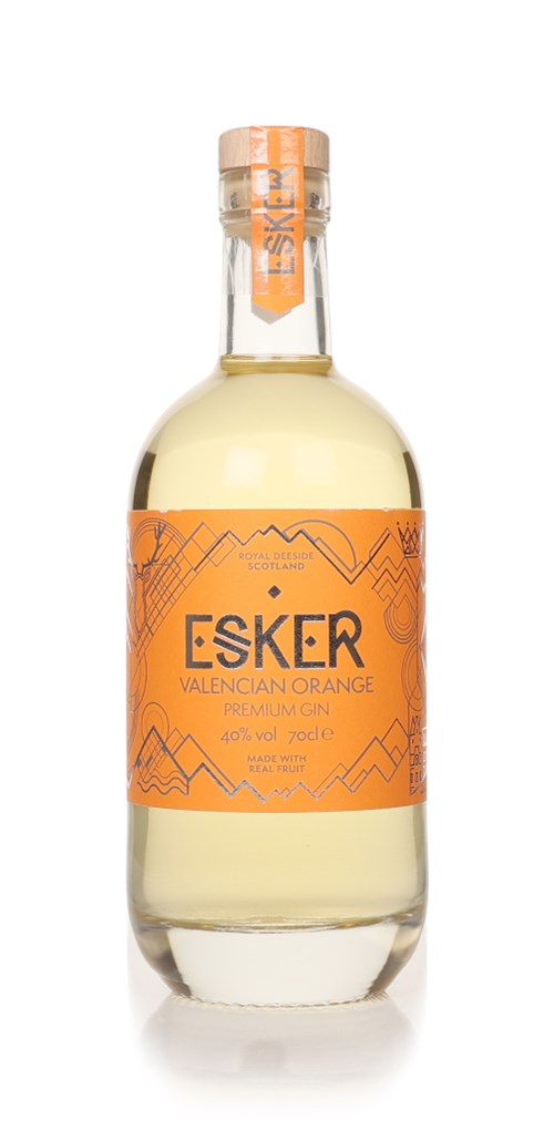 Esker Valencian Orange Premium Gin 70cl bottle