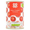Co-op Italian Chopped Tomatoes 400g can