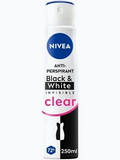 Nivea Black & White Invisible Clear Anti-Perspirant 250ml