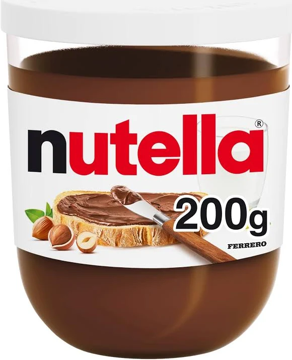 Nutella Hazelnut Spread 200g jar by Ferrero