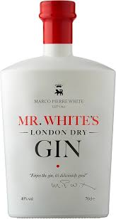Mr. White's London Dry Gin bottle