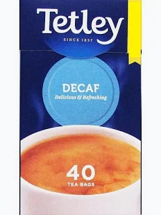 Tetley Decaf 40 Tea Bags