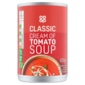 Co-op Classic Cream of Tomato Soup 400g can