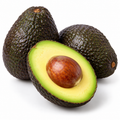 Ripe Hass avocados