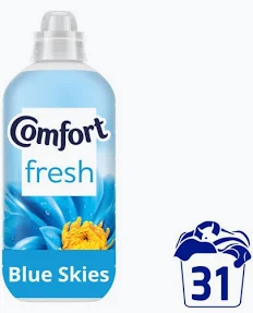 Comfort Fresh Blue Skies Fabric Conditioner 31 Wash bottle