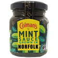 Colman's Mint Sauce jar grown in Norfolk
