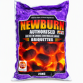 Purple bag of Newburn briquettes, 25kg