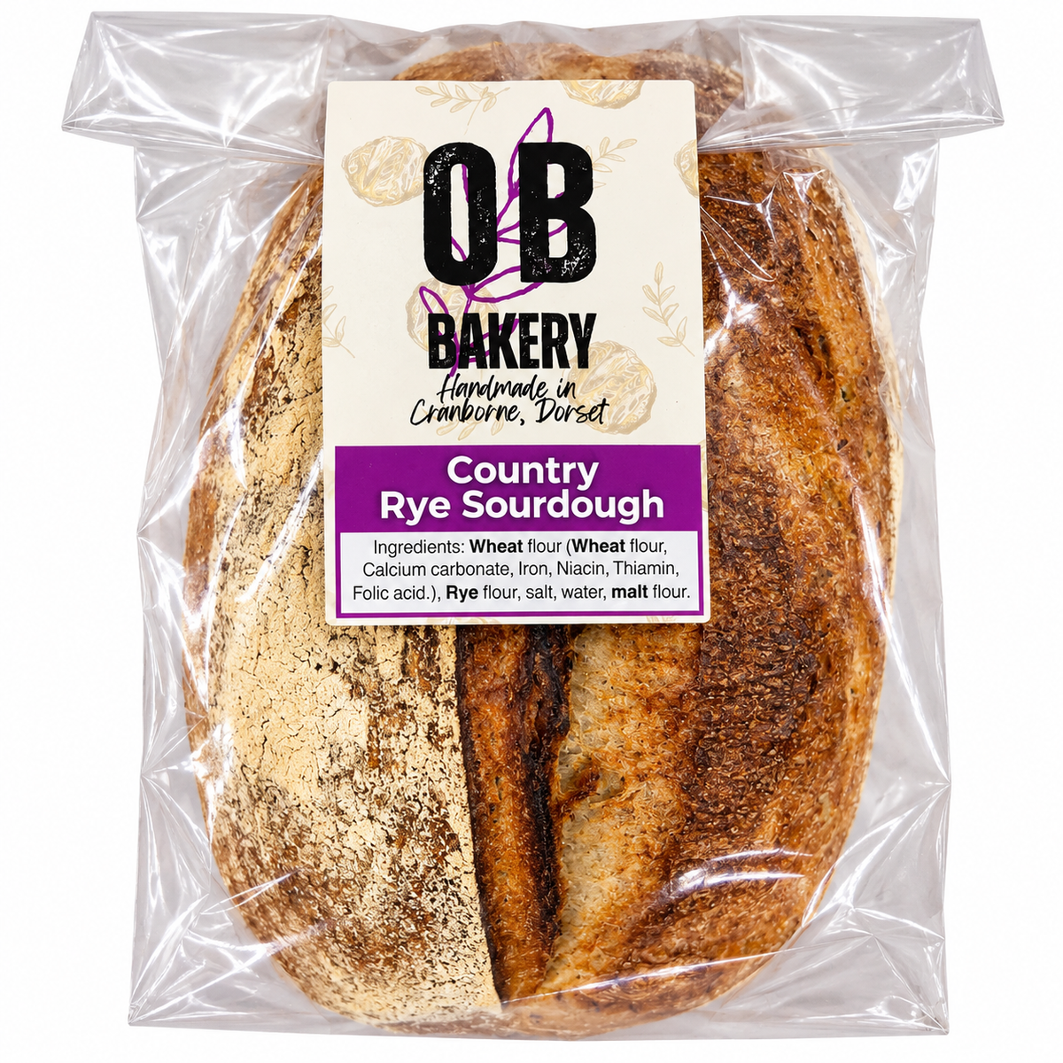 OB Bakery Country Rye Sourdough