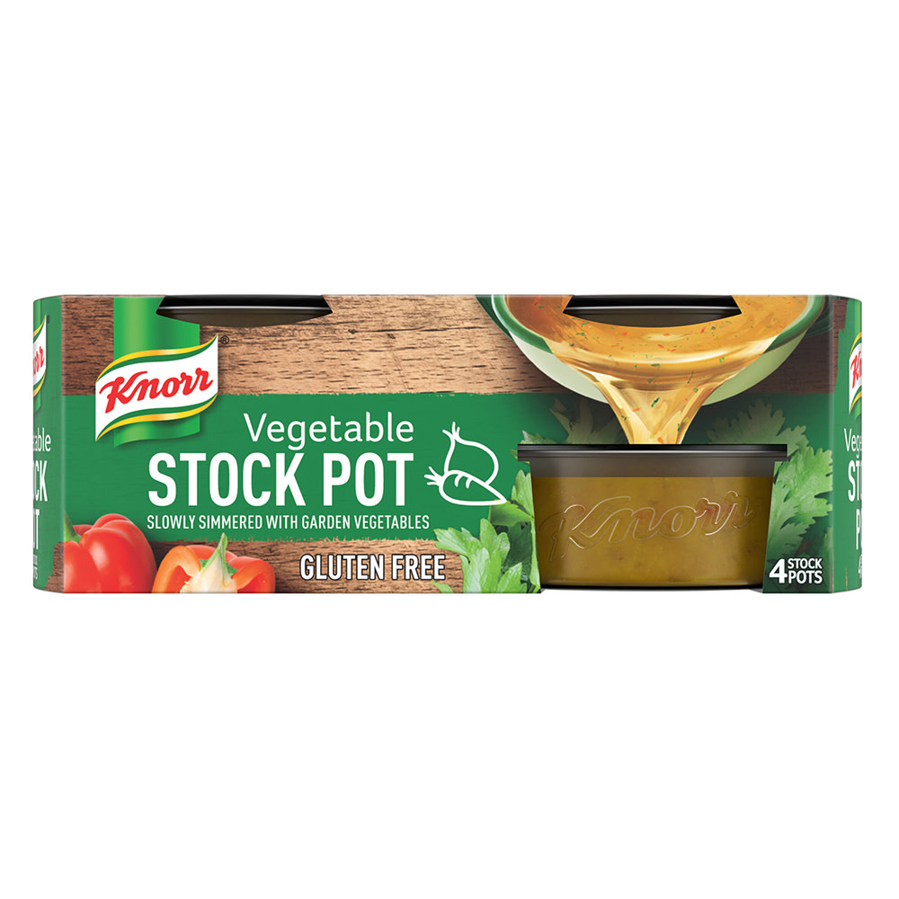 Knorr Vegetable Stock Pots 4 pack