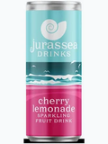 Jurassic Drinks Cherry Lemonade sparkling fruit drink can
