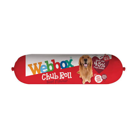 Webbox Chub Roll Dog Food