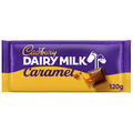 Cadbury Dairy Milk Caramel Chocolate Bar 120g