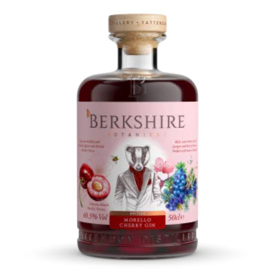 Berkshire Botanical Morello Cherry Gin 50cl bottle