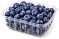 Fresh blueberries in a punnet
