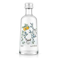 Boë Scottish Gin bottle with botanical illustration