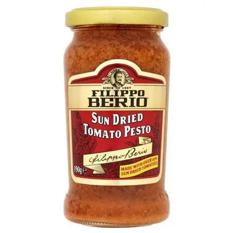 Filippo Berio Sun Dried Tomato Pesto 190g jar