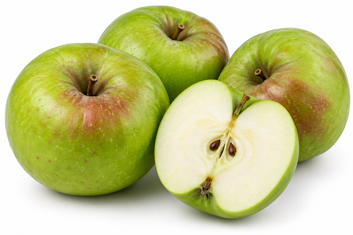 Fresh Bramley cooking apples