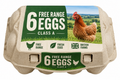 6 Free Range Eggs Class A carton from British farms