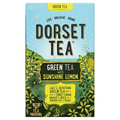 Dorset Tea Green Tea with Sunshine Lemon 20 Tea Sachets box
