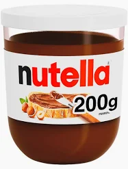 Nutella Hazelnut Spread 200g jar