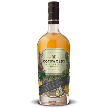Cotswolds Ginger Gin bottle