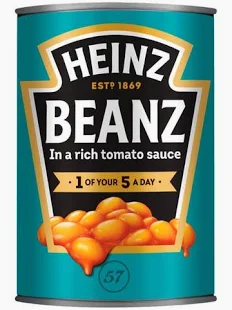 Heinz Beanz 415g can in rich tomato sauce