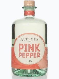 Audemus Pink Pepper Gin bottle