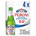 Peroni Nastro Azzurro 0.0% Alcohol Free 4 x 330ml