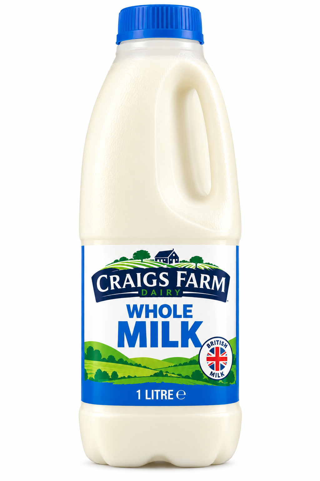 Craigs Farm Dairy Whole Milk 1 Litre
