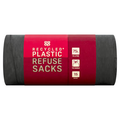 Co-op Recycled Plastic Refuse Sacks 75L 15 Pack