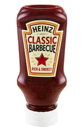 Heinz Classic Barbecue Sauce bottle rich and smokey