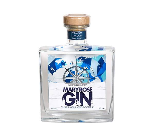 Mary Rose Premium London Dry Gin bottle
