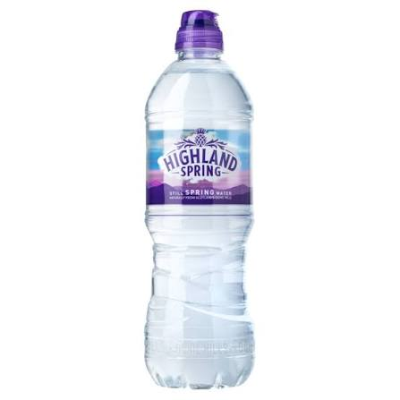 Highland Spring Still Spring Water Sport Cap 750ml bottle