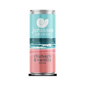 Jurassic Drinks Rhubarb & Vanilla sparkling soda can