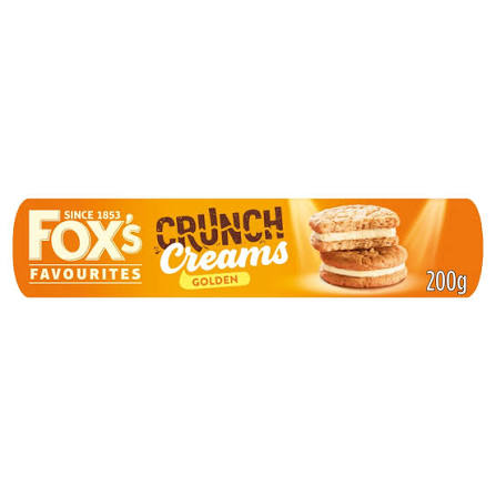 Fox's Crunch Creams Golden 200g