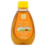 Co-op Clear Honey 680g squeezy bottle