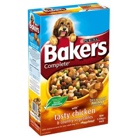 Purina Bakers Complete Tasty Chicken & Country Vegetables 1.35kg