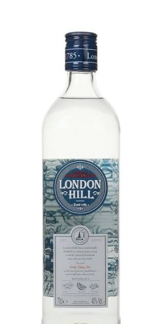 London Hill Gin bottle