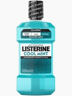 Listerine Cool Mint Mouthwash 500ml bottle
