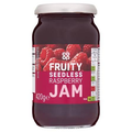 Co-op Fruity Seedless Raspberry Jam 420g jar