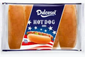 Dulcesol Hot Dog Buns packaging