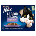Purina Felix As Good As It Looks Favourites Selection in Jelly 12 Pack