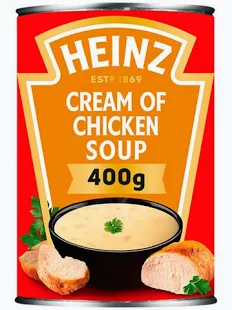 Heinz Cream of Chicken Soup 400g can