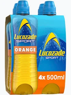 Lucozade Sport Orange 4x500ml multipack