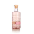 Pink gin bottle with cork stopper