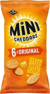 Jacob's Mini Cheddars Original 6 Pack