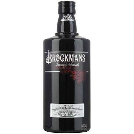 Brockmans Intensely Smooth Gin bottle